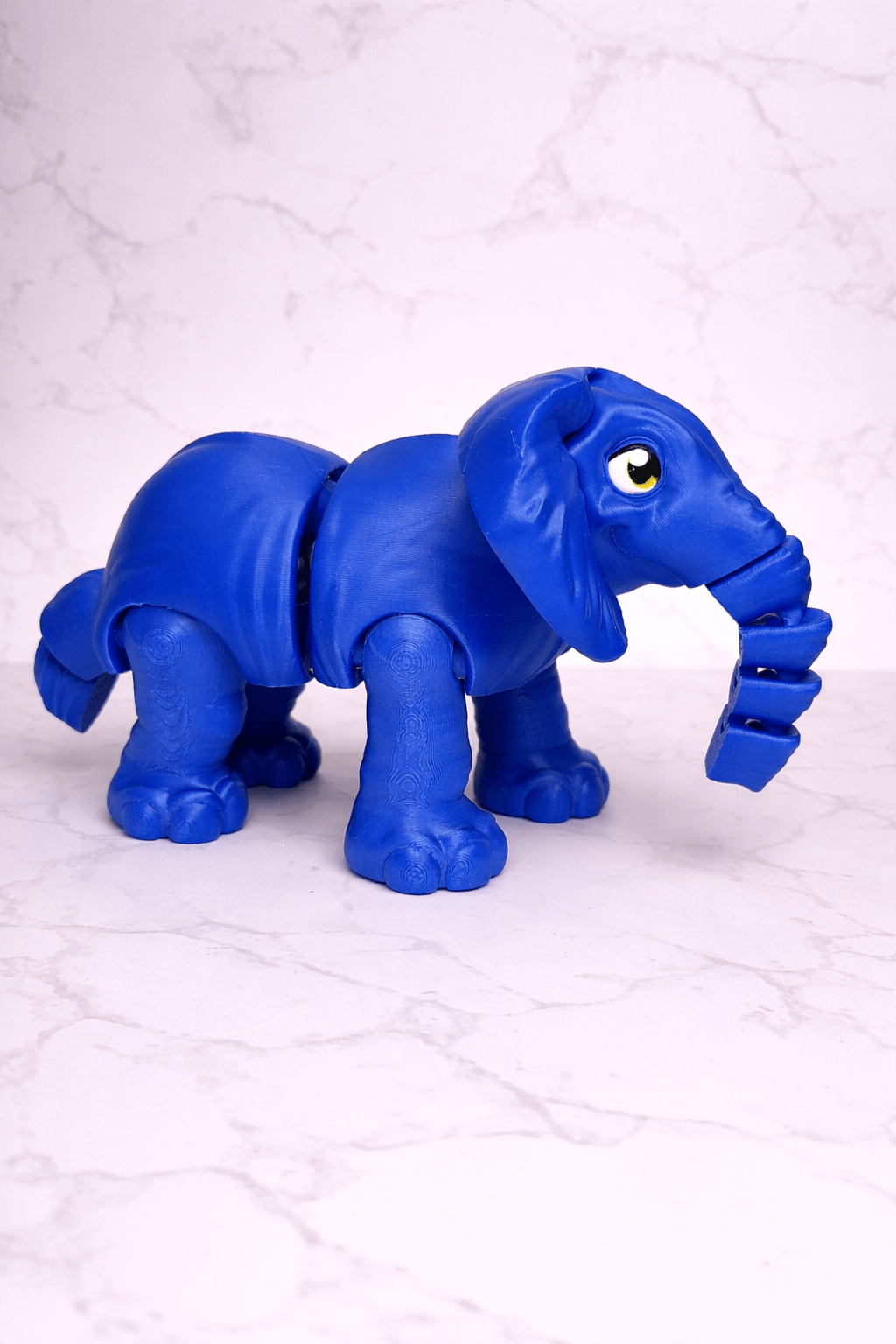 19580f3e 16ea 443a 946d Cc3d56e53013 Zoo Animals Bundle: Blue articulated elephant toy figure