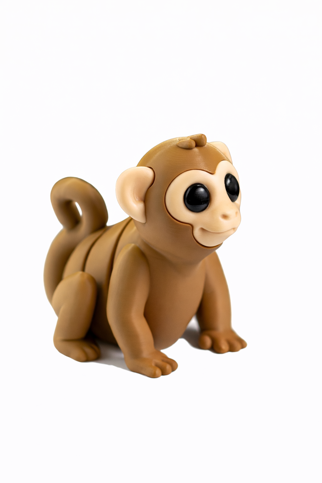 ChatGPT Image Mar 9 2026 12_28_56 PM 1 Zoo Animals Bundle: Cute brown toy monkey with big eyes and a curled tail